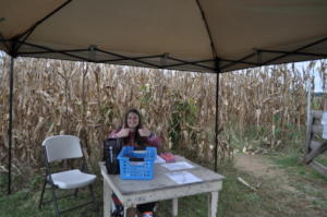 Natalie @ corn maze